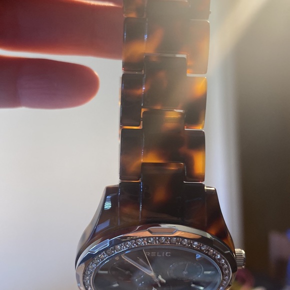 Relic Brand Tortoise Shell Multi-Dial watch - Picture 4 of 6